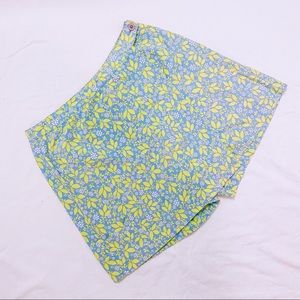 Womens Liz Claiborne blue and green skort